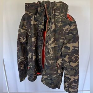 Superdry camo jacket men